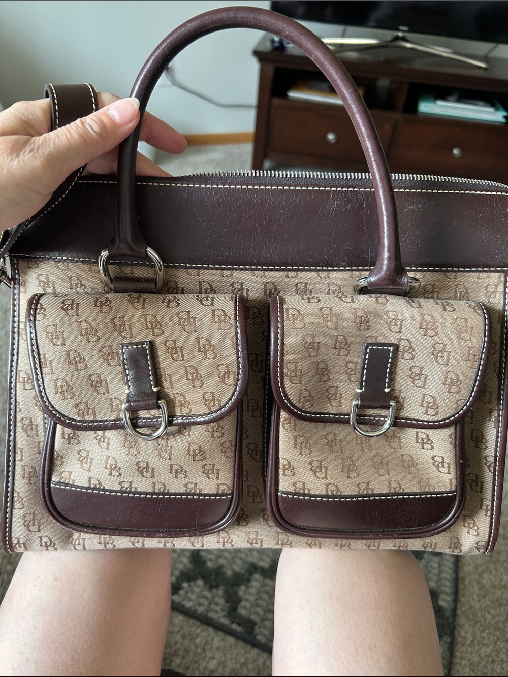 Dooney and Bourke purse and pouch